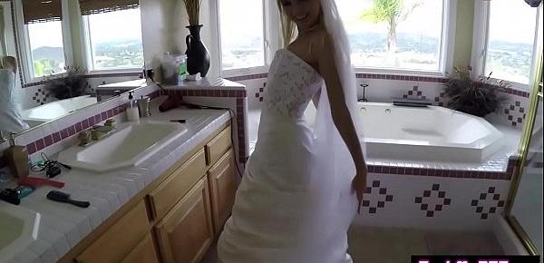  Bridesmaids and bride teen got banged before wedding